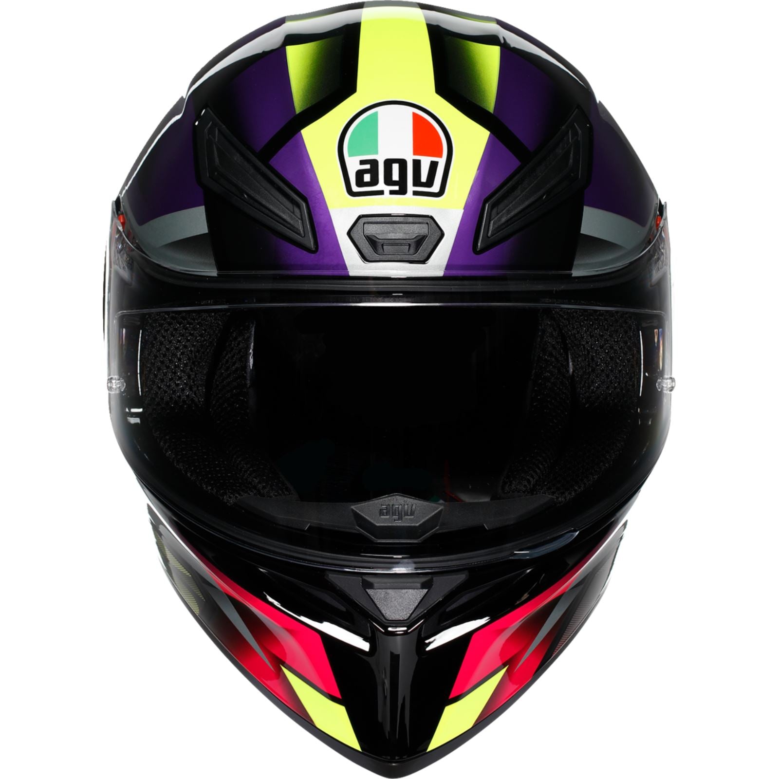AGV Helmets K1 S Helmet - Fastlap - Black/Purple/Pink_1840248