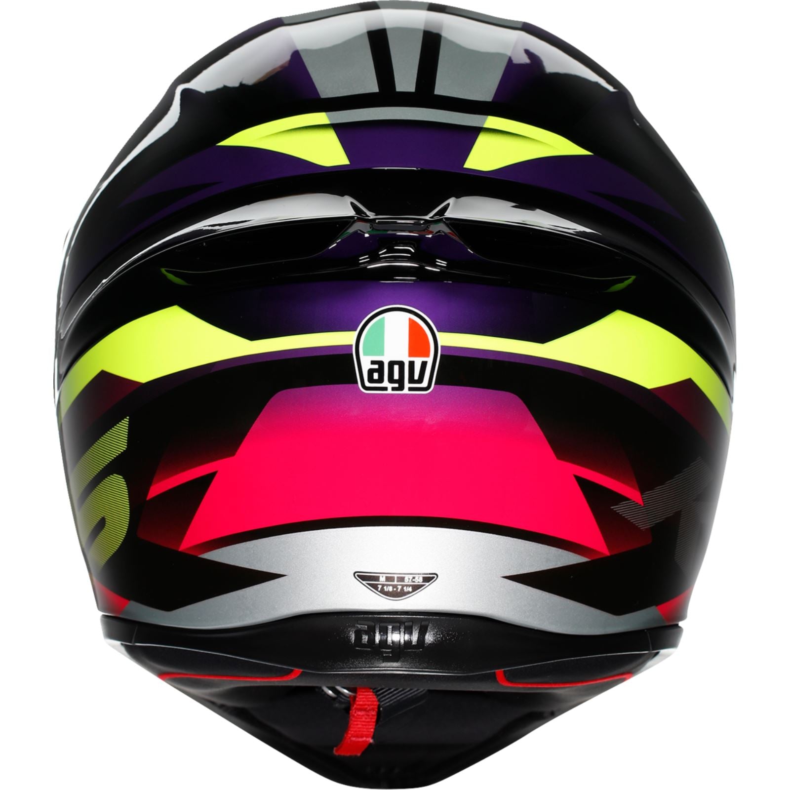 AGV Helmets K1 S Helmet - Fastlap - Black/Purple/Pink_1840720
