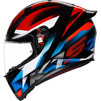 AGV Helmets K1 S Helmet - Fastlap - Black/Red/Blue_1840408