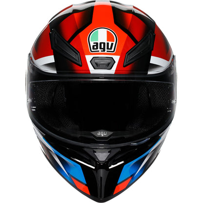 AGV Helmets K1 S Helmet - Fastlap - Black/Red/Blue_1840409
