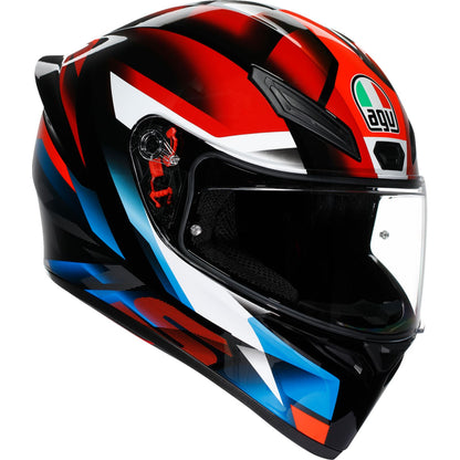 AGV Helmets K1 S Helmet - Fastlap - Black/Red/Blue_1840621