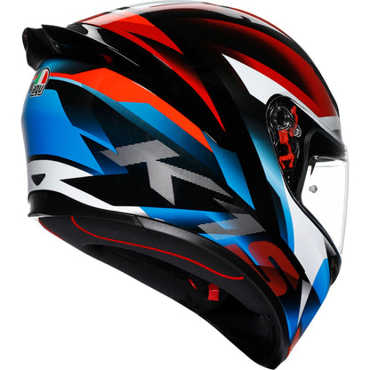 AGV Helmets K1 S Helmet - Fastlap - Black/Red/Blue_1840622