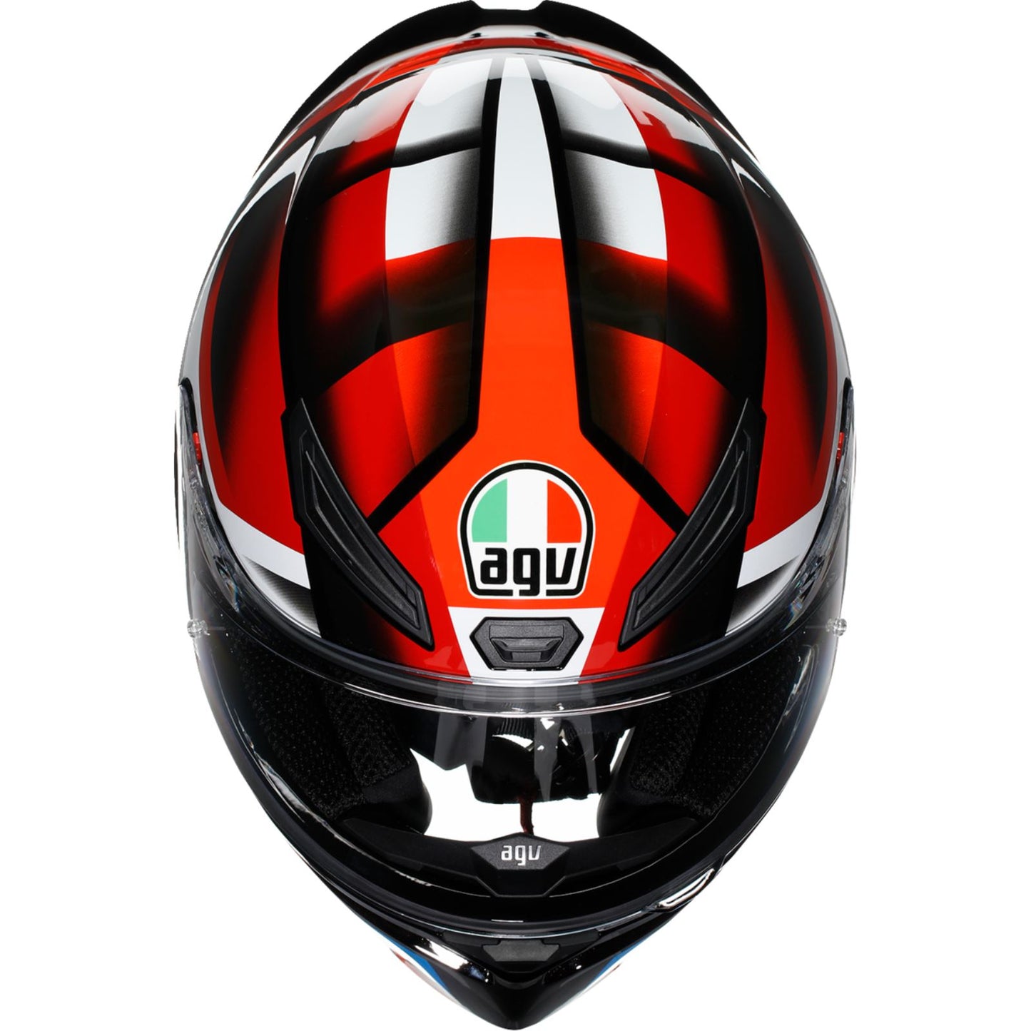 AGV Helmets K1 S Helmet - Fastlap - Black/Red/Blue_1841434