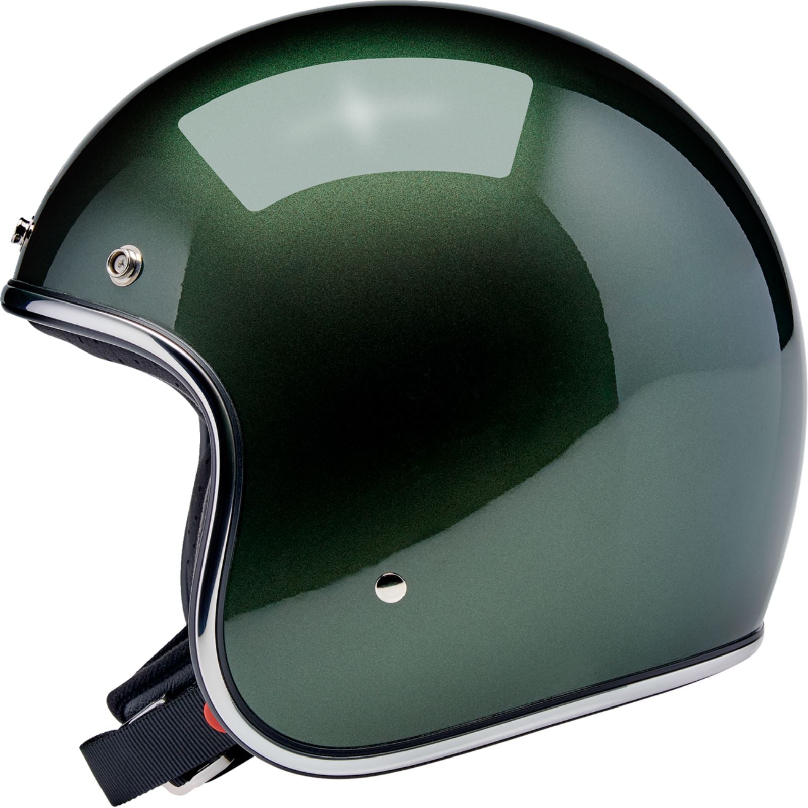Biltwell Inc. Biltwell Bonanza Helmet - Metallic Sierra Green_1840343