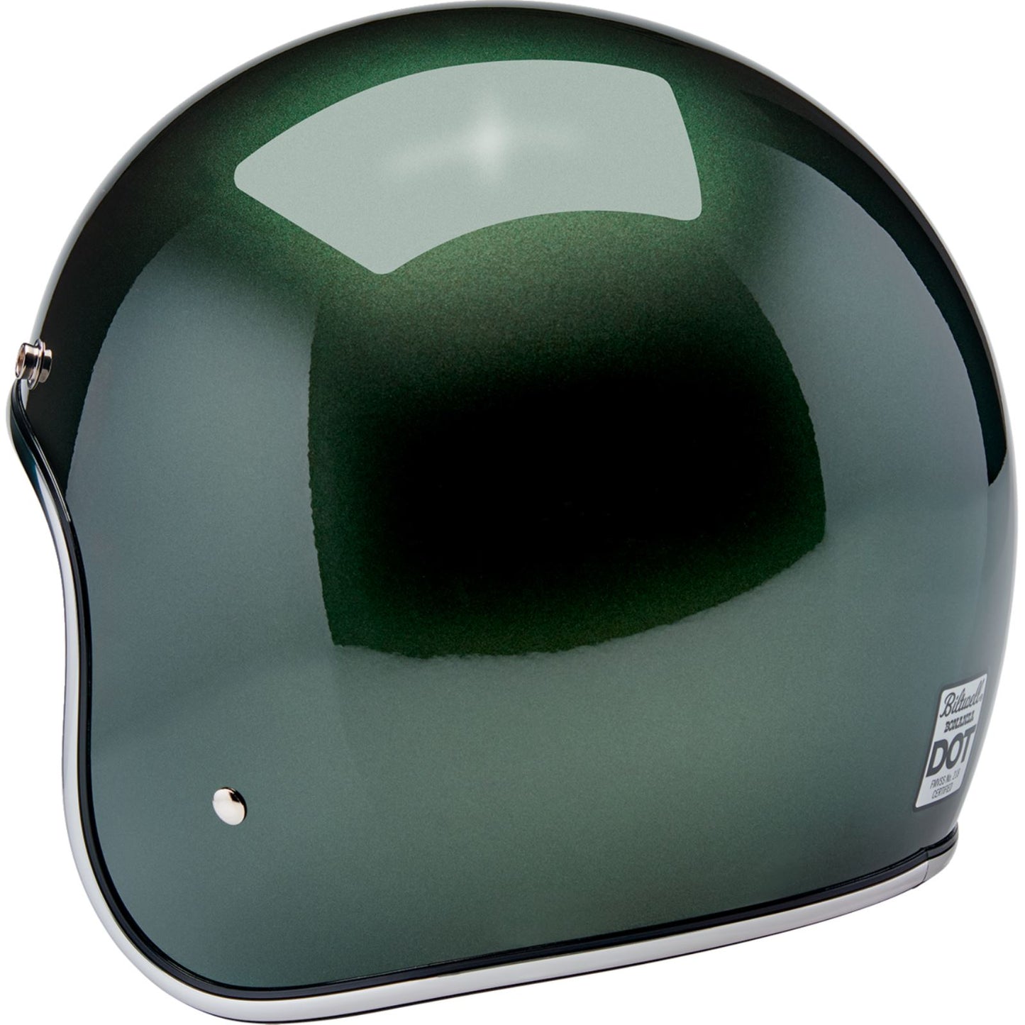 Biltwell Inc. Biltwell Bonanza Helmet - Metallic Sierra Green_1840839