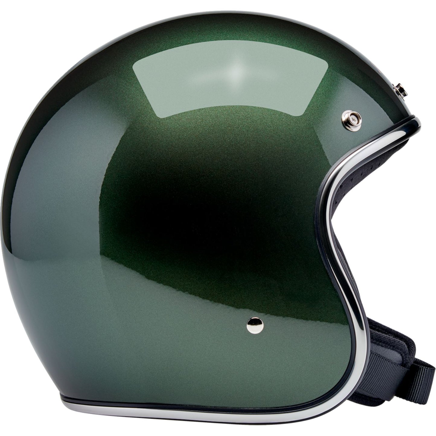 Biltwell Inc. Biltwell Bonanza Helmet - Metallic Sierra Green_1840999