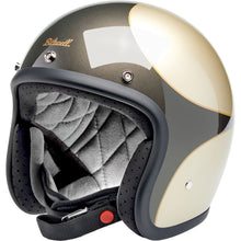 Biltwell Inc. Biltwell Bonanza Helmet - Scallop - Metallic Charcoal/Champagne_1840107