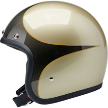 Biltwell Inc. Biltwell Bonanza Helmet - Scallop - Metallic Charcoal/Champagne_1840108