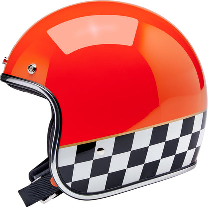 Biltwell Inc. Biltwell Bonanza Helmet - Competition - Orange_1840298