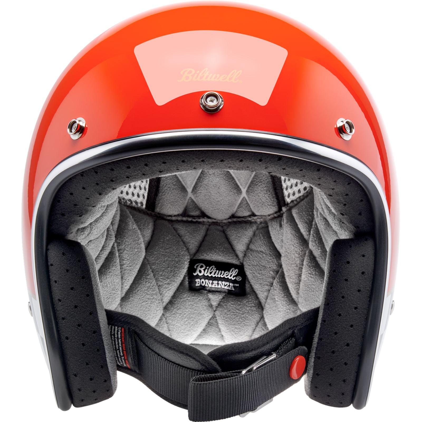 Biltwell Inc. Biltwell Bonanza Helmet - Competition - Orange_1841270