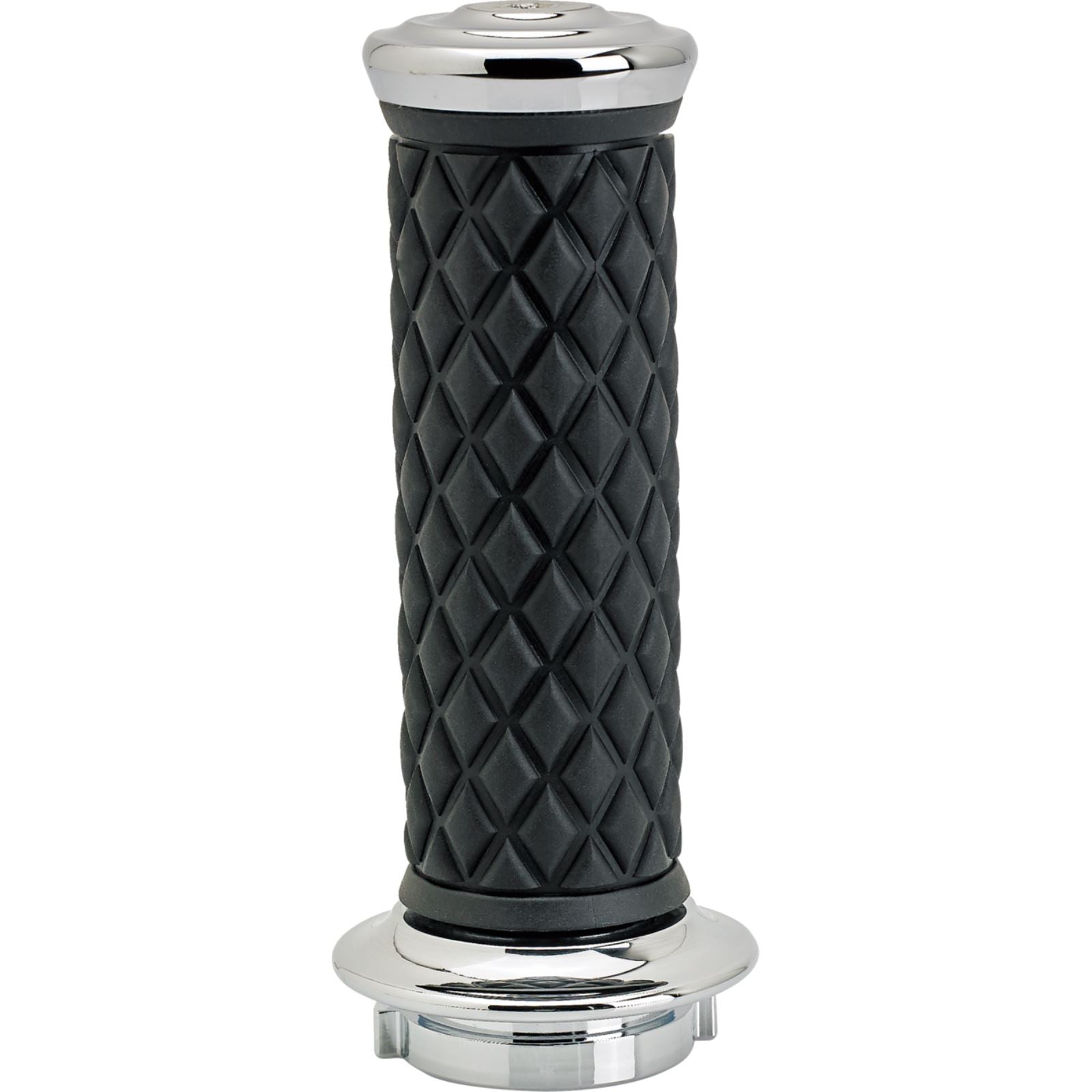 Biltwell Inc. Alumicore Grips - TBW - Chrome [MPN: 0630-3187]_1841129