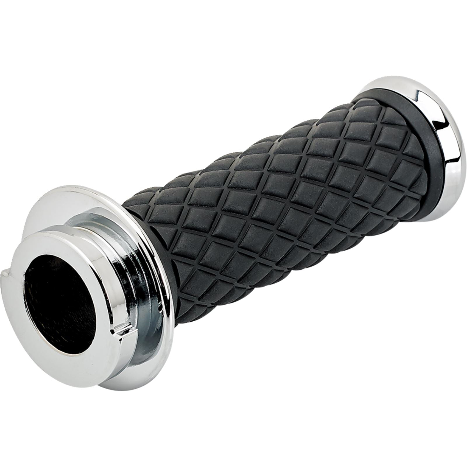 Biltwell Inc. Alumicore Grips - TBW - Chrome [MPN: 0630-3187]_1841130