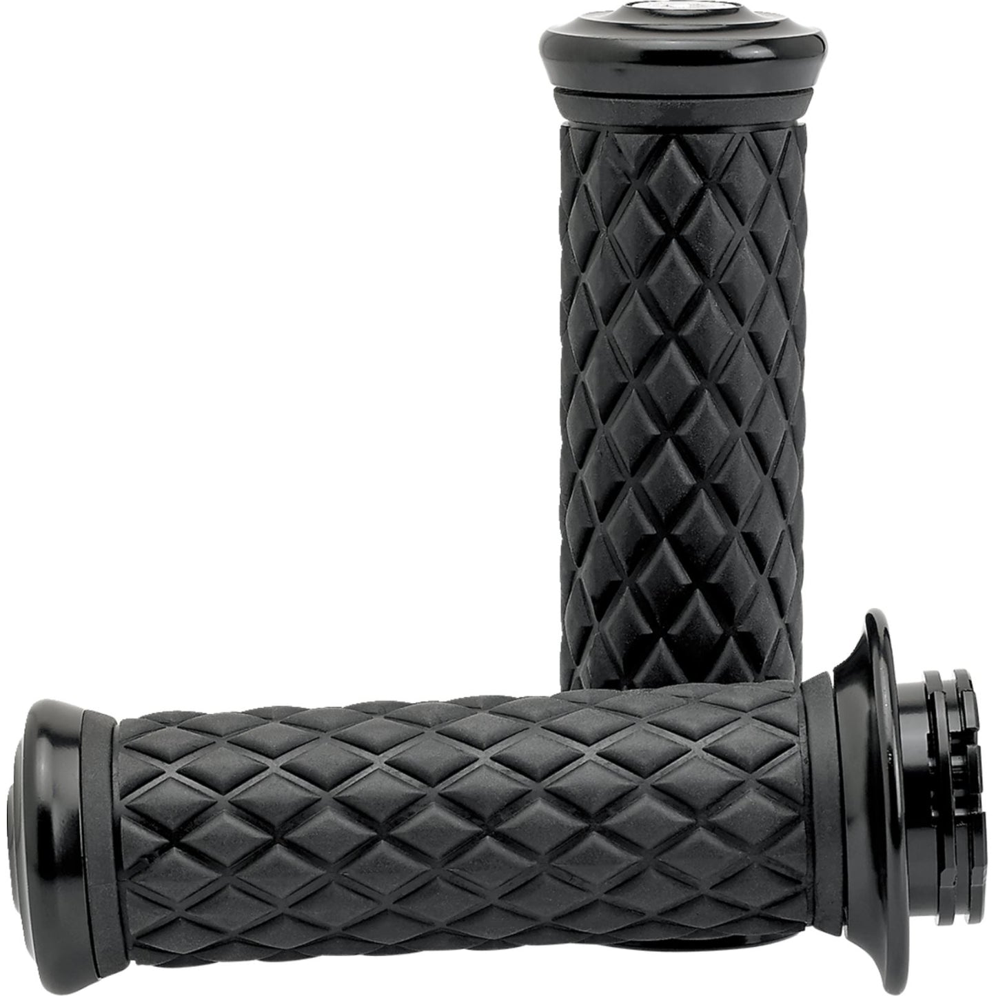 Biltwell Inc. Alumicore Grips - TBW - Black [MPN: 0630-3188]_1840666