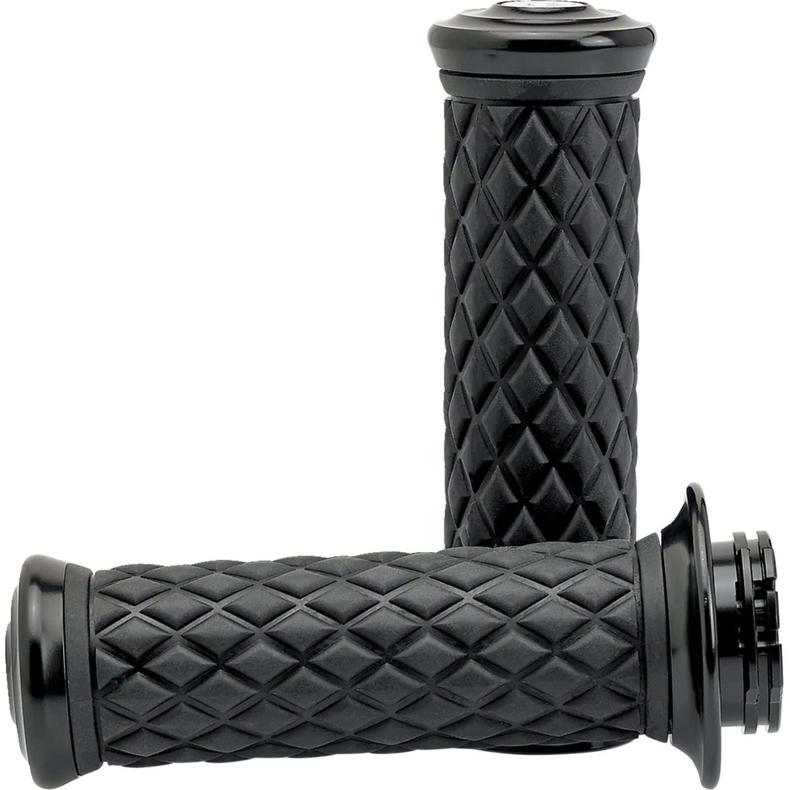 Biltwell Inc. Alumicore Grips - TBW - Black [MPN: 0630-3188]_1840666