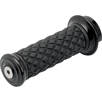 Biltwell Inc. Alumicore Grips - TBW - Black [MPN: 0630-3188]_1841150