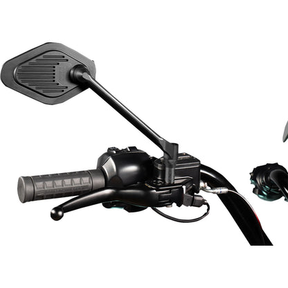 Drag Specialties Mirror - Adjustable - Diamond - Black - Long Stem - Right [MPN: 0640-1865]_1841053