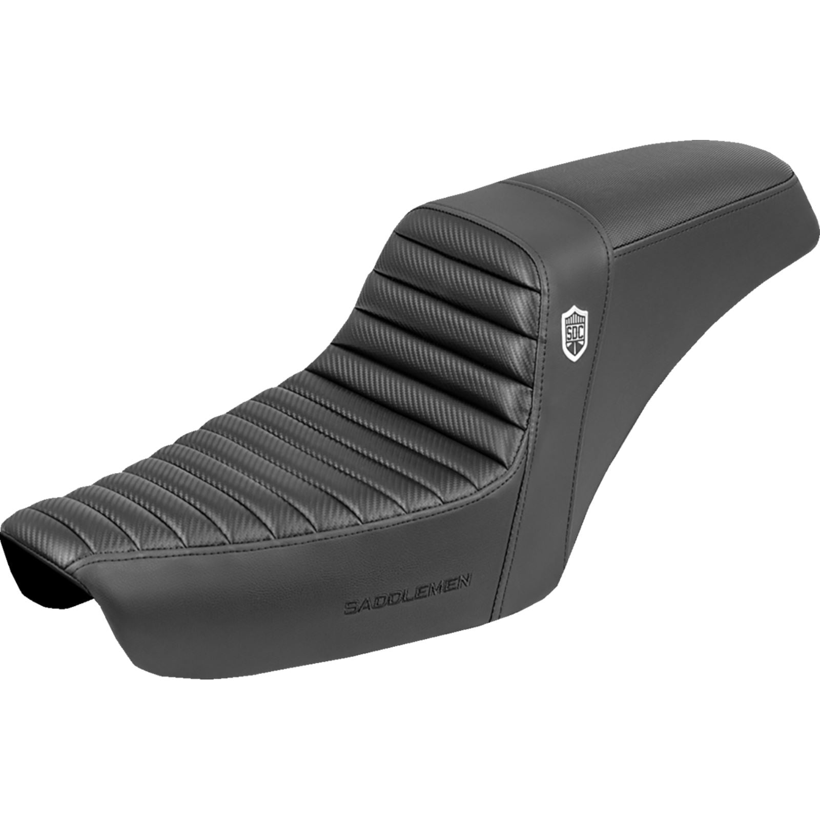 Saddlemen Step-Up Seat - Black - For Dyna '96-'03_1840172