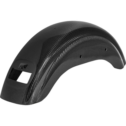 Saddlemen Rear Fender - Carbon Fiber/Gloss - For FXBB/FXST/FLSL [MPN: 1401-1102]_1841466