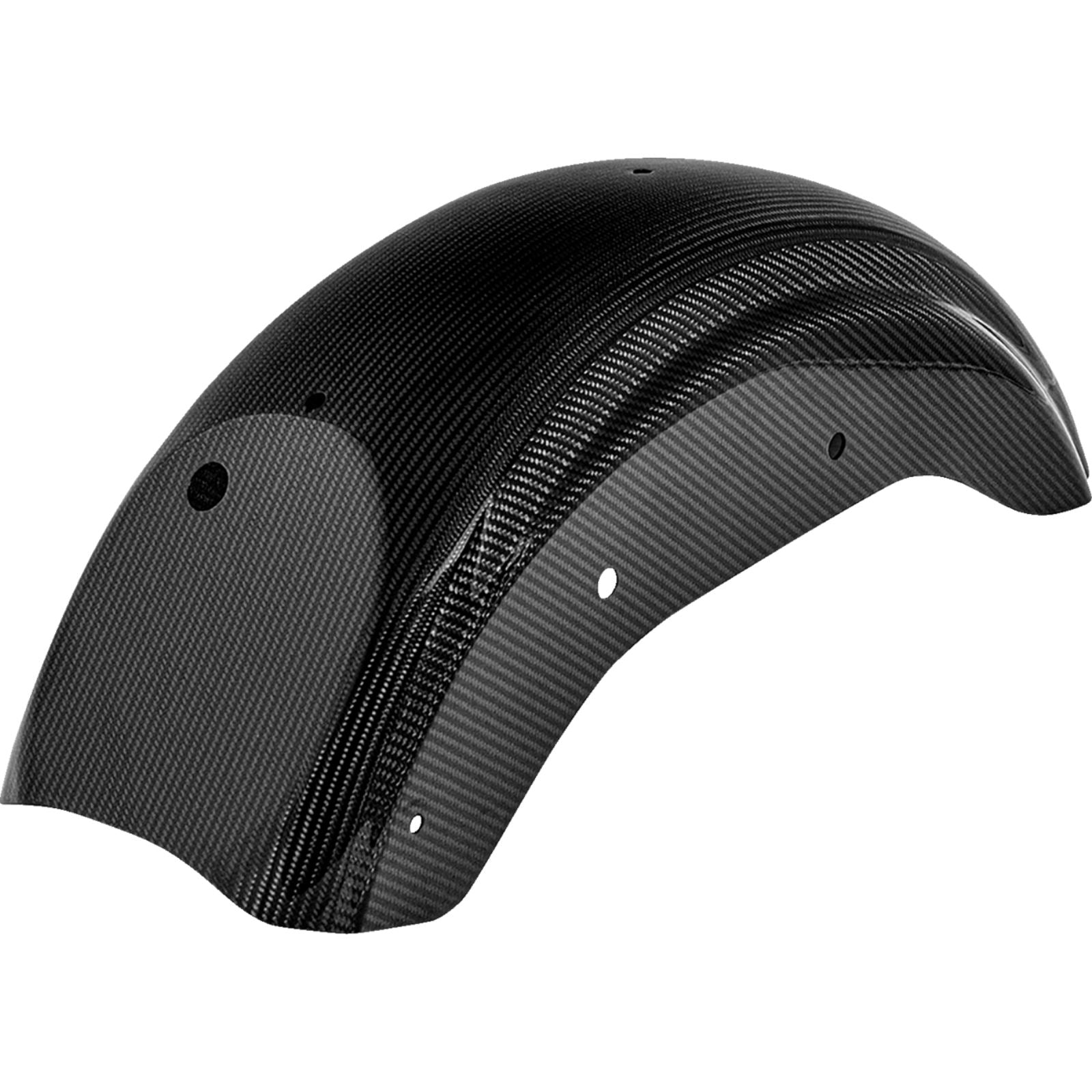 Saddlemen Rear Fender - Carbon Fiber/Gloss - For FXLR/S/ST [MPN: 1401-1104]_1841177
