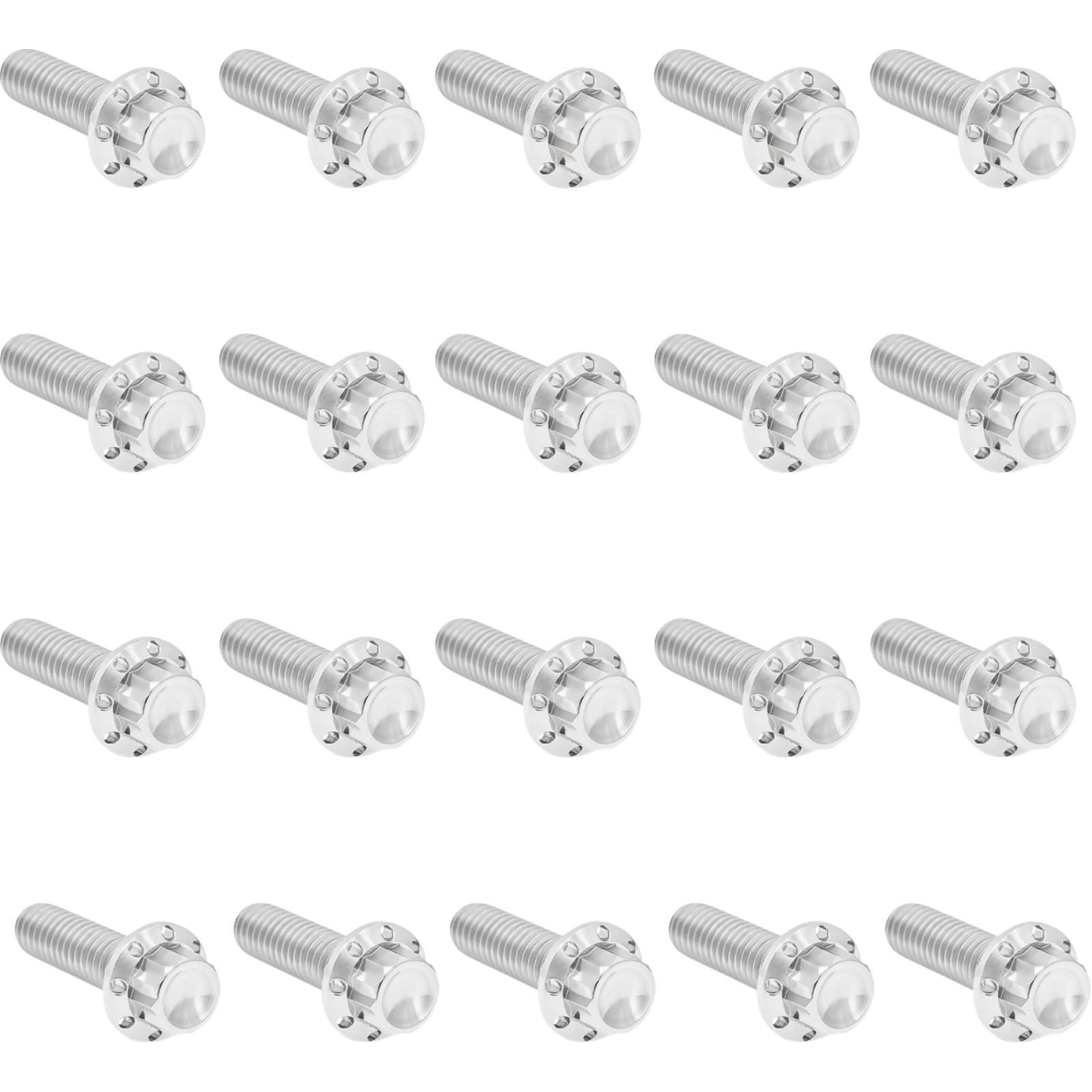 Arlen Ness Bolt Kit - Rocker Box - 12-Point - Titanium - Polished [MPN: 2401-1743]_1840383