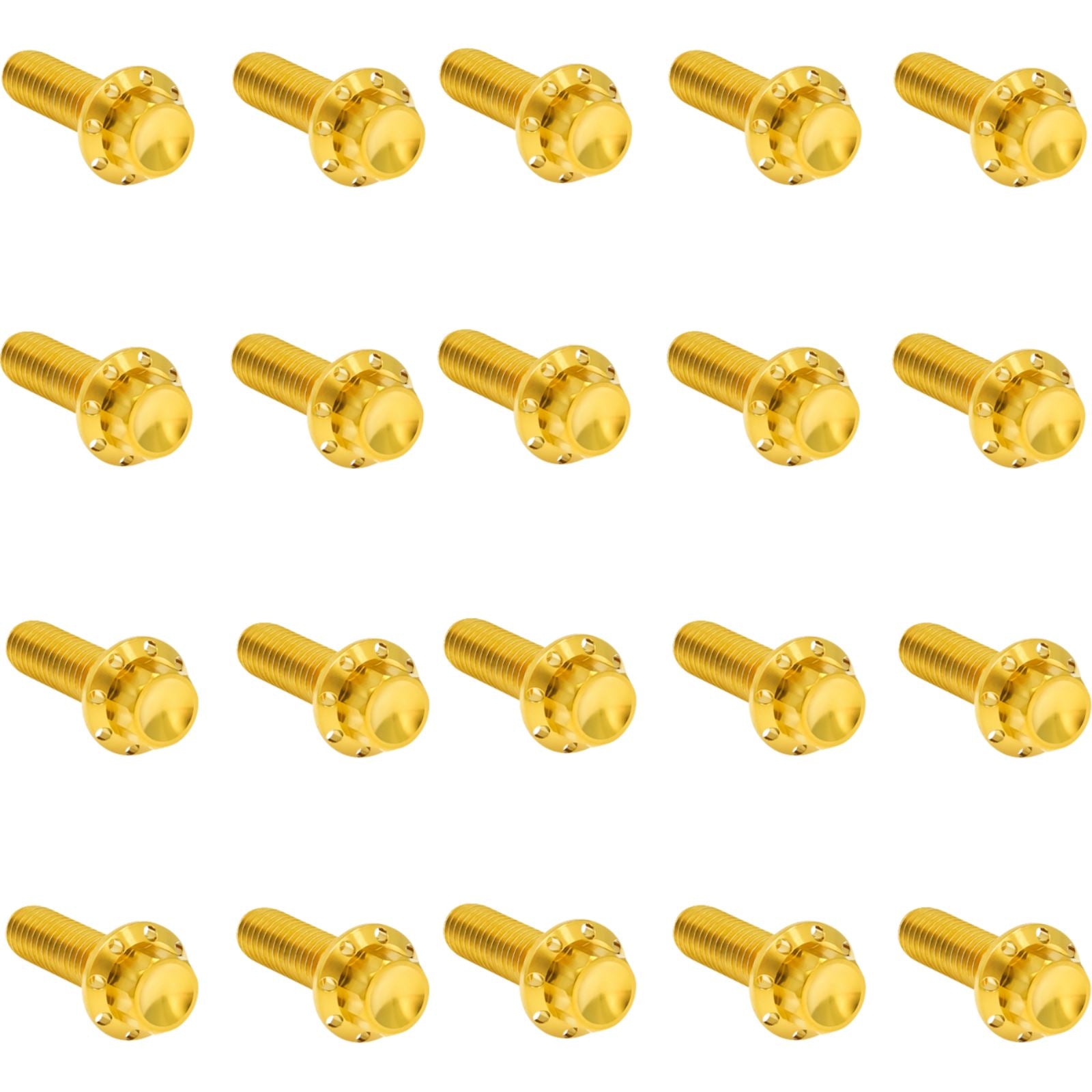 Arlen Ness Bolt Kit - Rocker Box - 12-Point - Titanium - Gold [MPN: 2401-1745]_1840723