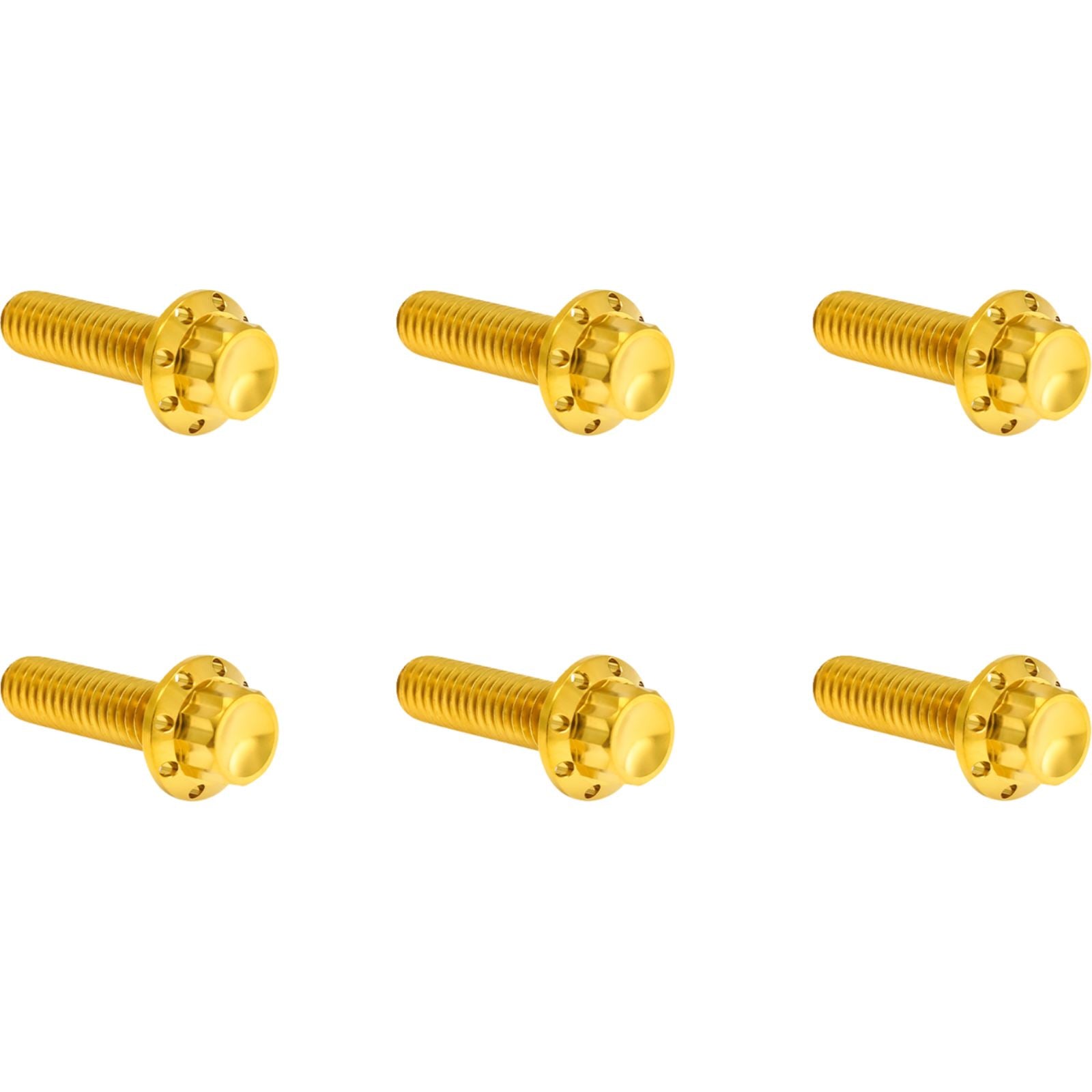 Arlen Ness Bolt Kit - Transmission Top Cover - 12-Point - Titanium - Gold [MPN: 2401-1748]_1840216