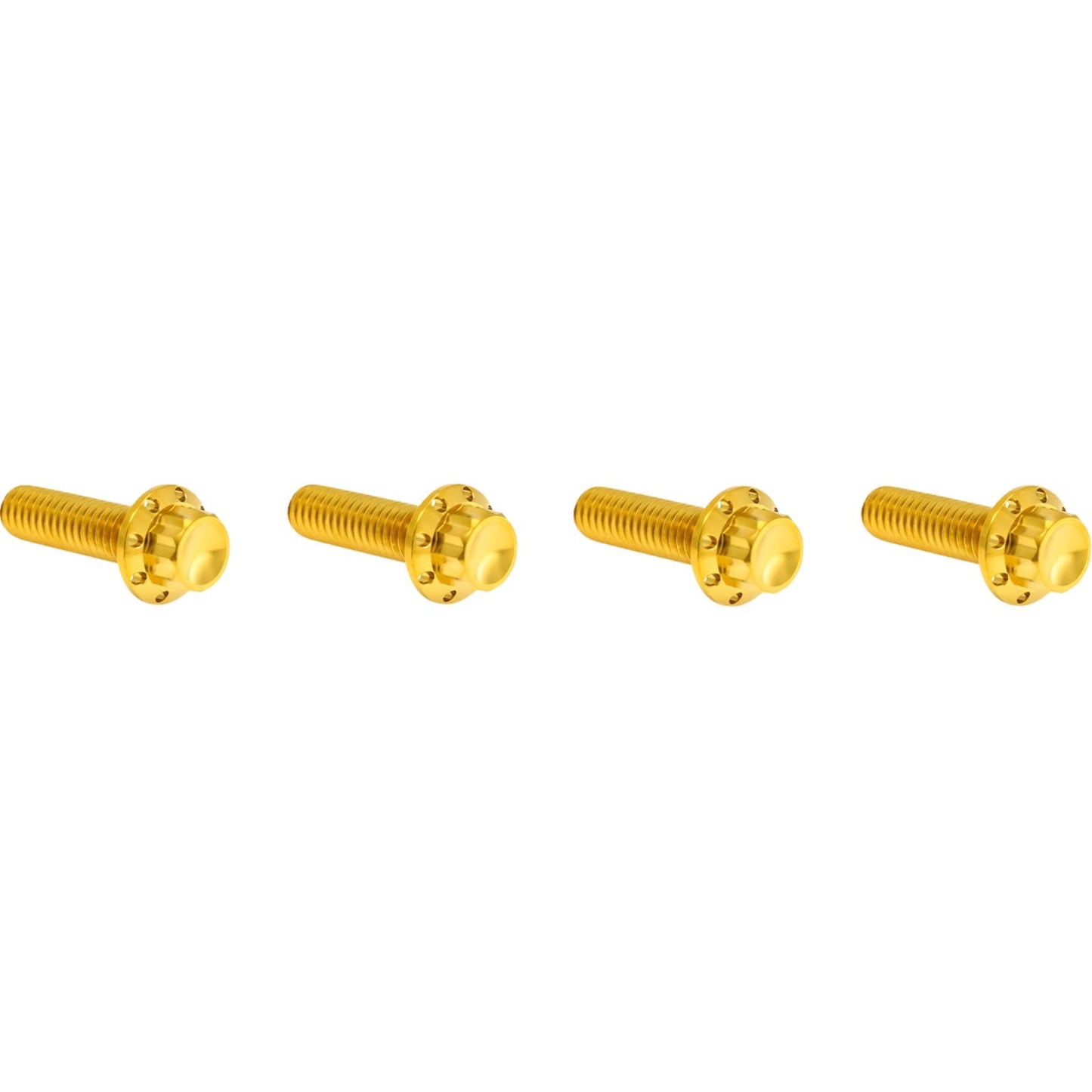 Arlen Ness Bolt Kit - Transmission Top Cover - 12-Point - Titanium - Gold [MPN: 2401-1757]_1840651