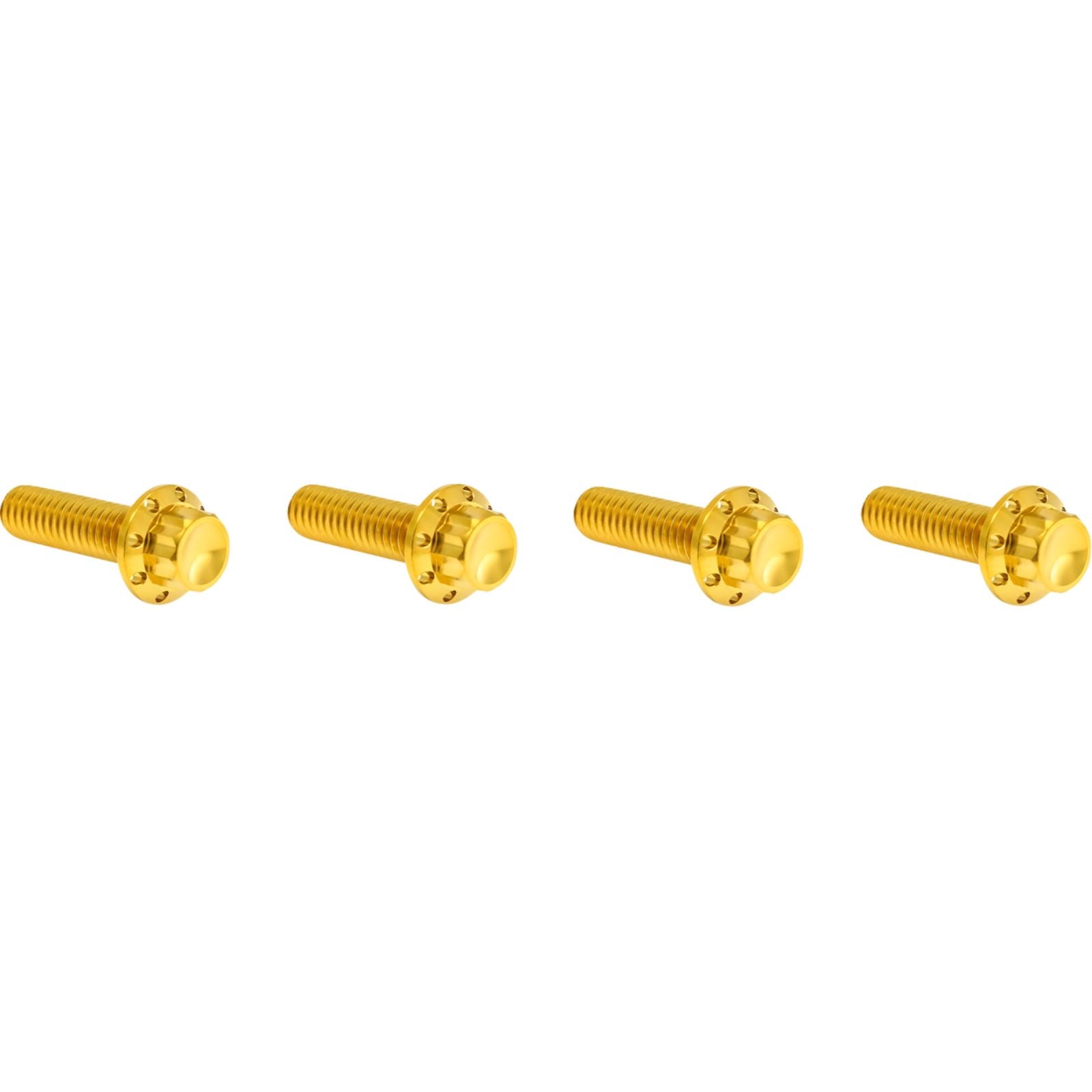 Arlen Ness Bolt Kit - Transmission Top Cover - 12-Point - Titanium - Gold [MPN: 2401-1757]_1840651