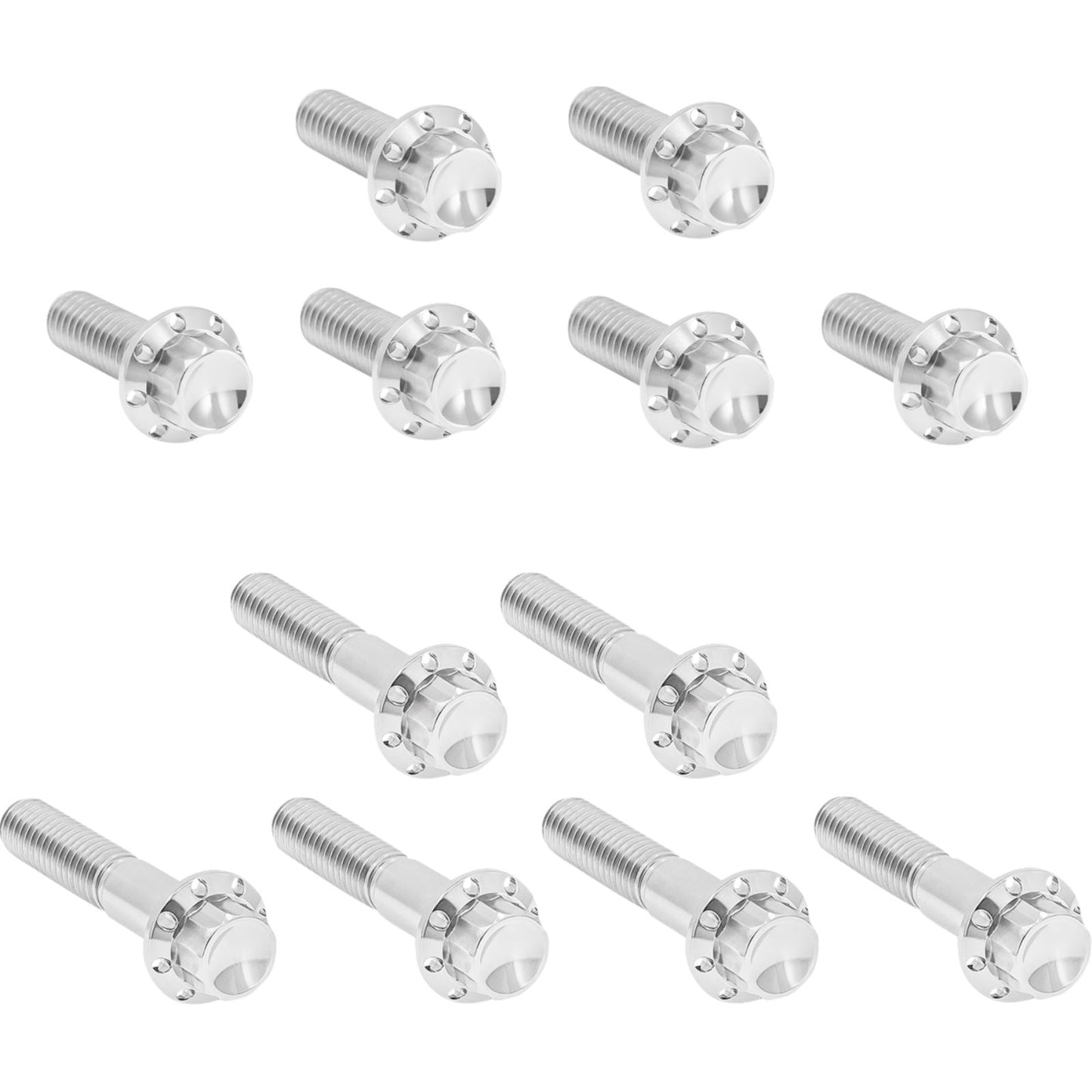 Arlen Ness Bolt Kit - Rocker Box - 12-Point - Titanium - Polished [MPN: 2401-1770]_1841454