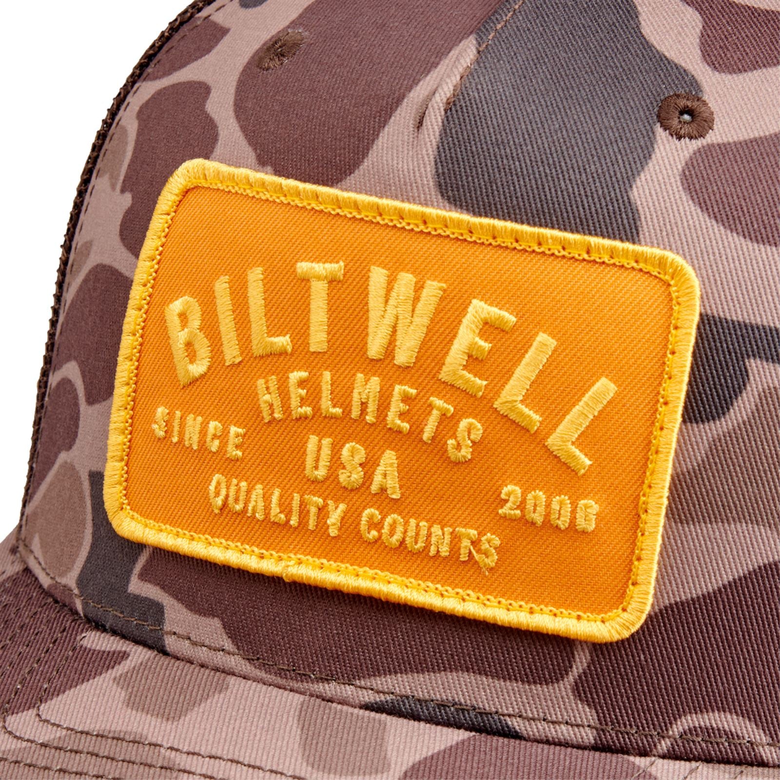 Biltwell Inc. Bark Hat - Camo Brown [MPN: 2501-4326]_1841301