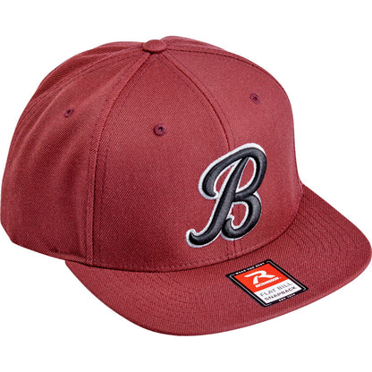 Biltwell Inc. Script B Hat - Maroon [MPN: 2501-4329]_1840789