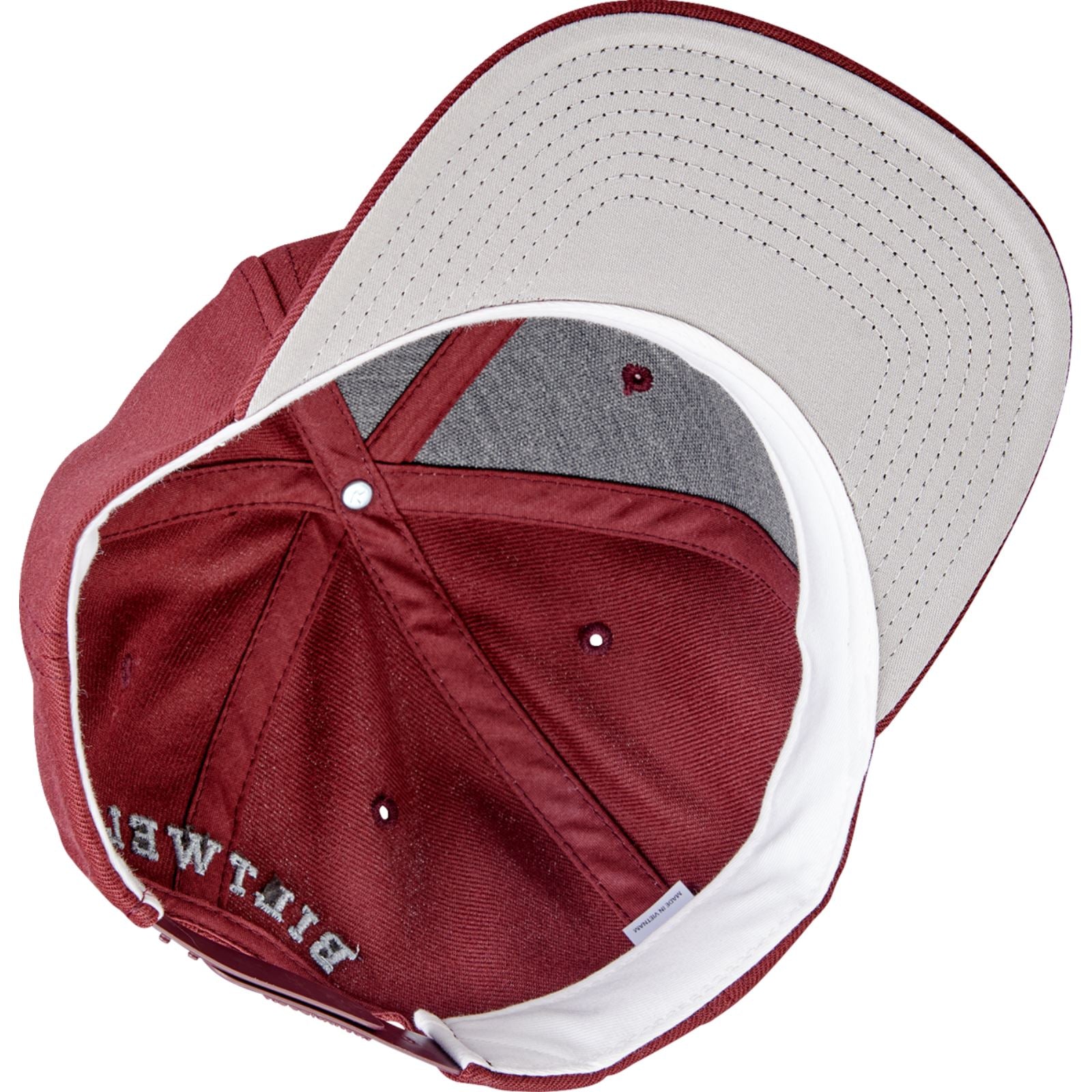 Biltwell Inc. Script B Hat - Maroon [MPN: 2501-4329]_1841125