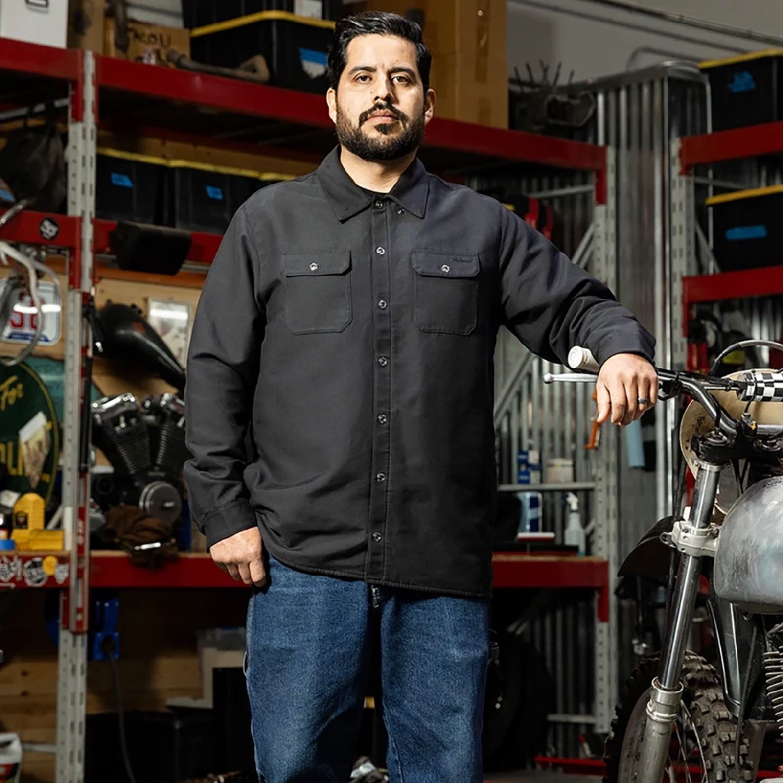 Biltwell Inc. El Dorado Shirtjack - Black_1841369