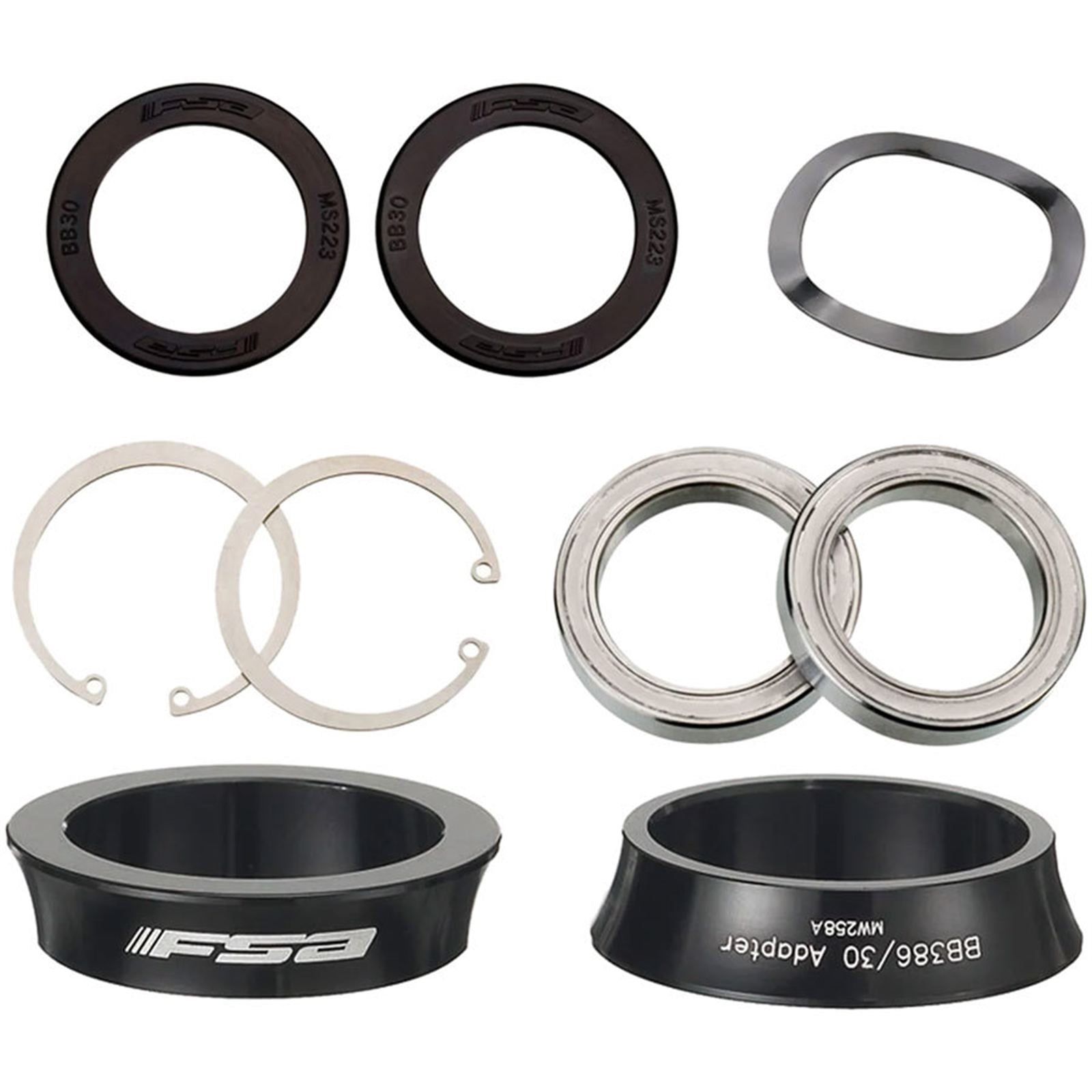 Full Speed Ahead BB30 to EVO Crankset Bottom Bracket Kit [MPN: CR9520]_1921787