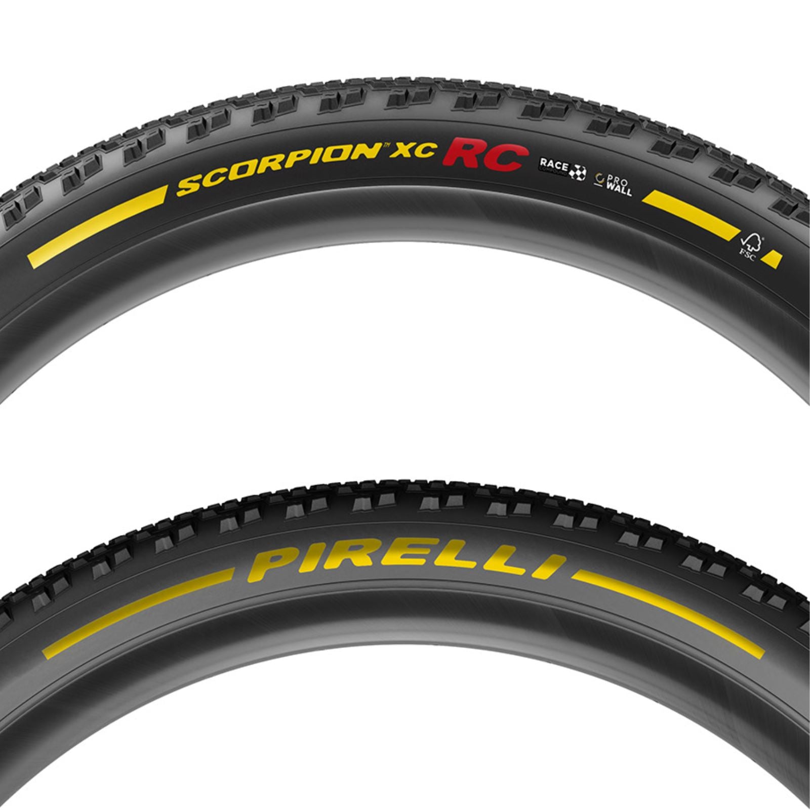 Pirelli - Bicycle Scorpion Race XC RC Mountain Tire 29x2.4,120TPI Black [MPN: TR00180]_1887633