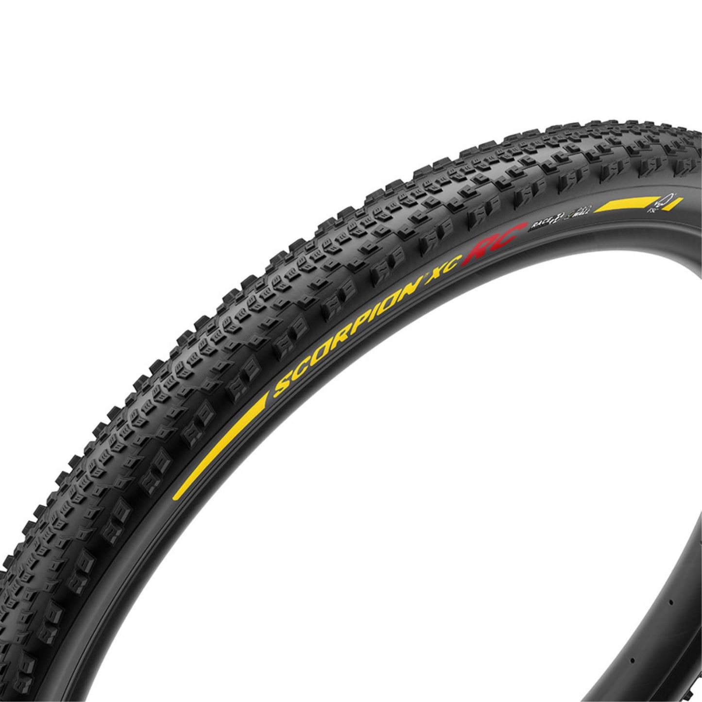 Pirelli - Bicycle Scorpion Race XC RC Mountain Tire 29x2.4,120TPI Black [MPN: TR00180]_1887635