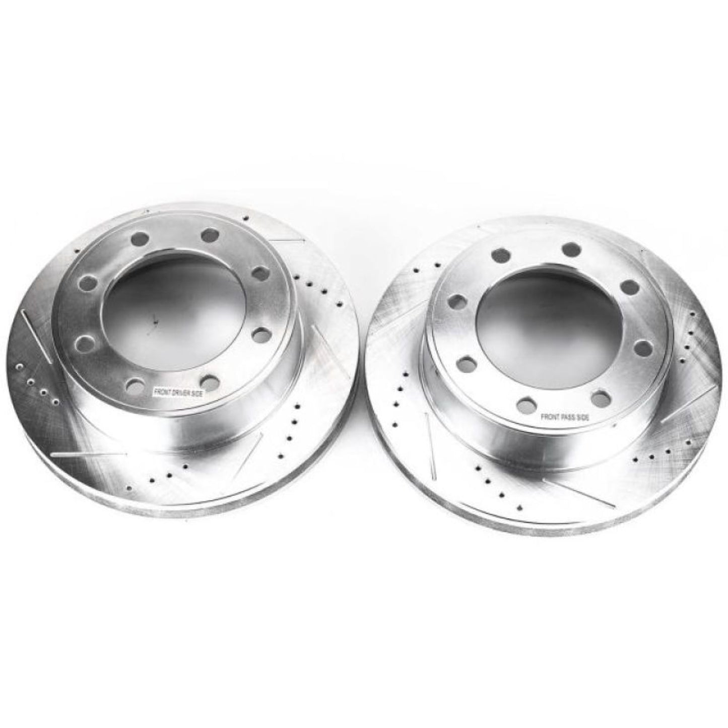 Powerstop Front Evolution Drilled & Slotted Rotors Pair for 00-05 Ford Excursion [MPN: psbAR8580XPR]_1847095