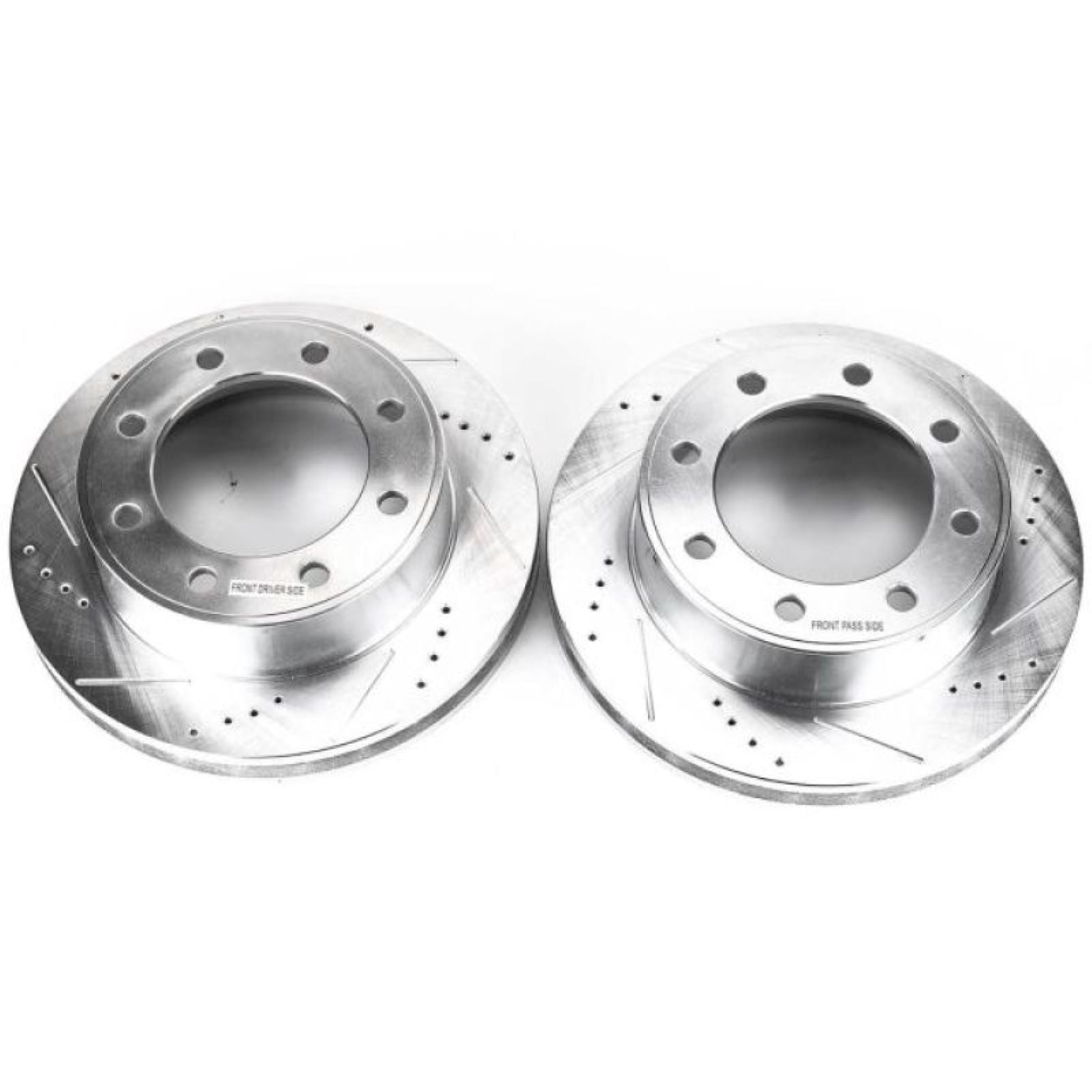 Powerstop Front Evolution Drilled & Slotted Rotors Pair for 00-05 Ford Excursion [MPN: psbAR8580XPR]_1847095