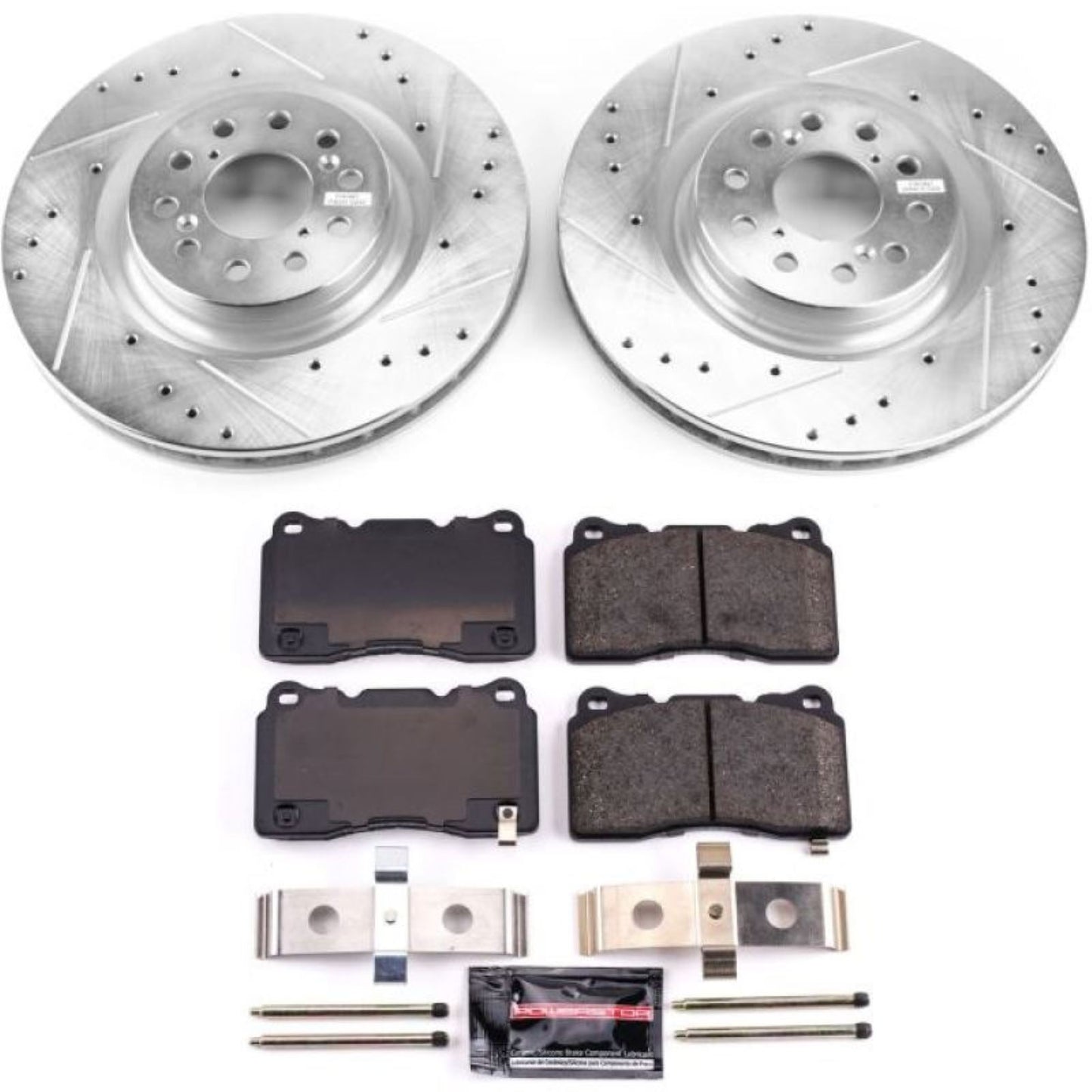 Powerstop Front Z23 Evolution Sport Brake Kit for 17-19 Honda Civic [MPN: psbK7869]_1845667
