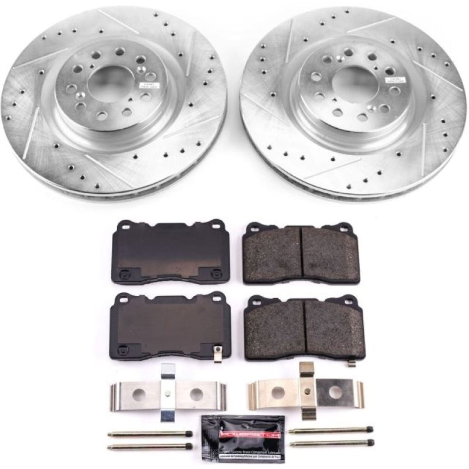 Powerstop Front Z23 Evolution Sport Brake Kit for 17-19 Honda Civic [MPN: psbK7869]_1845667