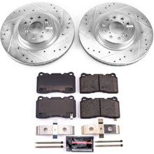 Powerstop Front Z23 Evolution Sport Brake Kit for 17-19 Honda Civic [MPN: psbK7869]_1845667