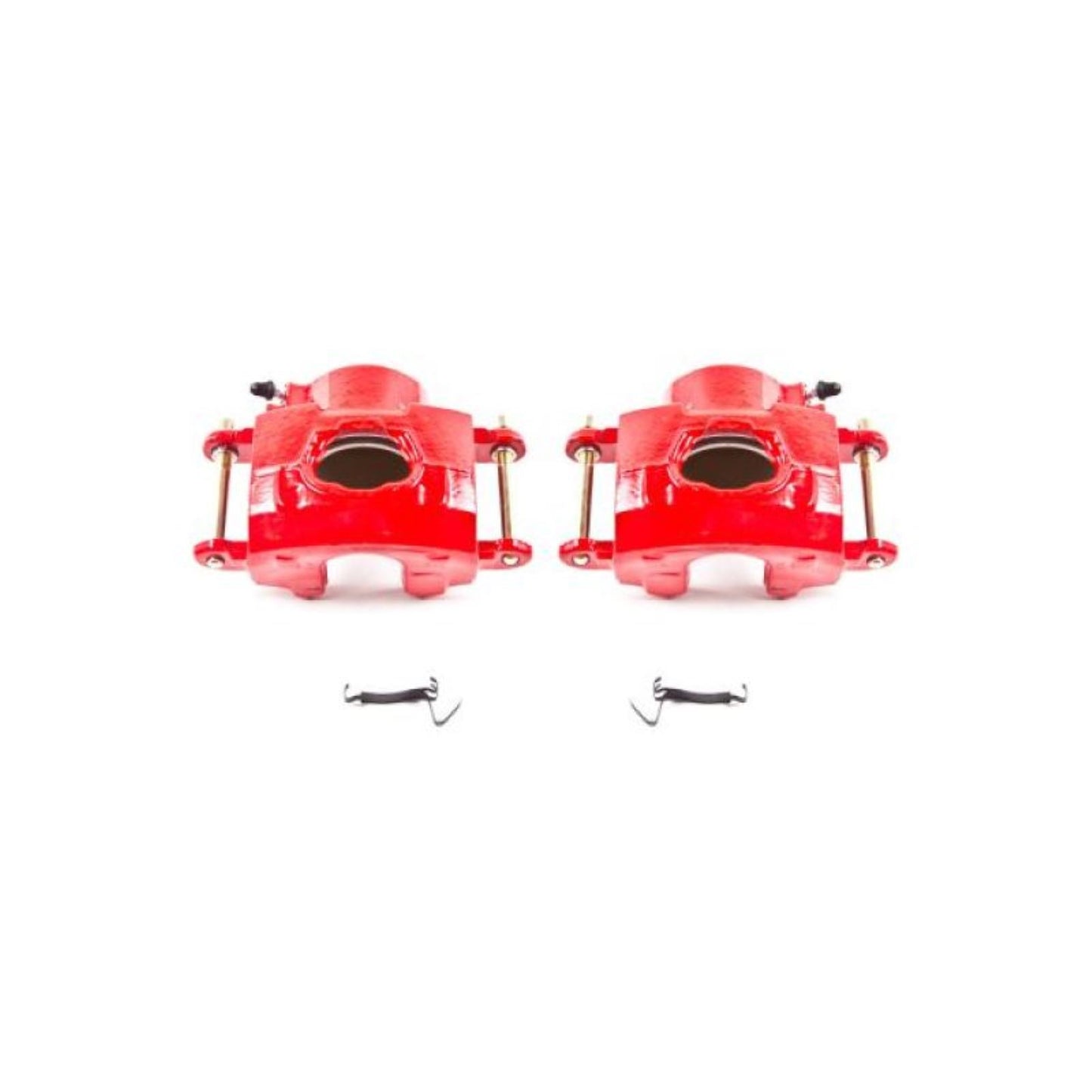Powerstop Front Red Calipers w/o Brackets - Pair for 94-96 Chevrolet Impala [MPN: psbS4020]_1849040