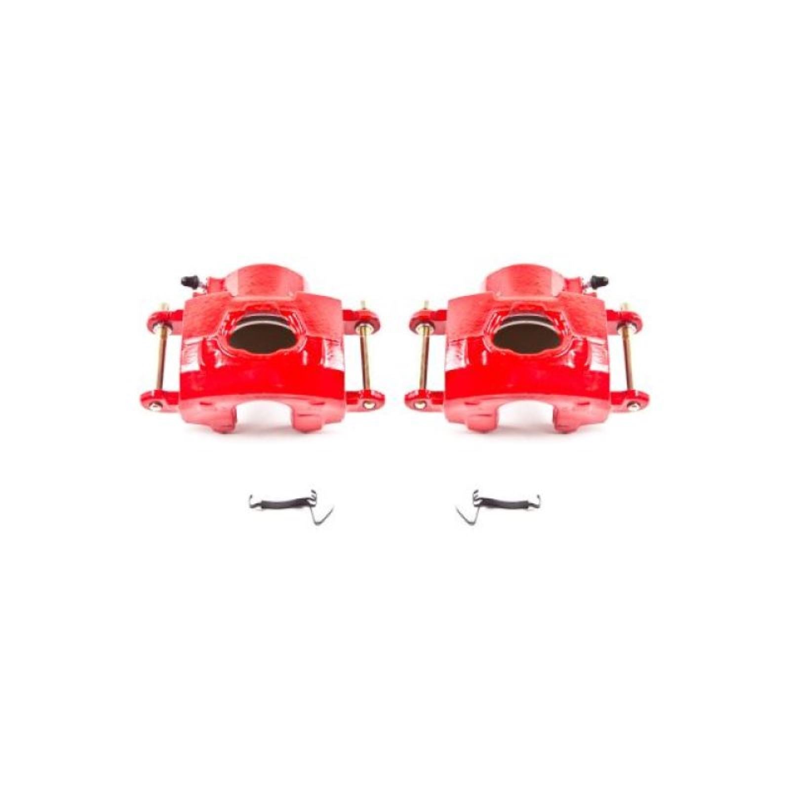 Powerstop Front Red Calipers w/o Brackets - Pair for 94-96 Chevrolet Impala [MPN: psbS4020]_1849040