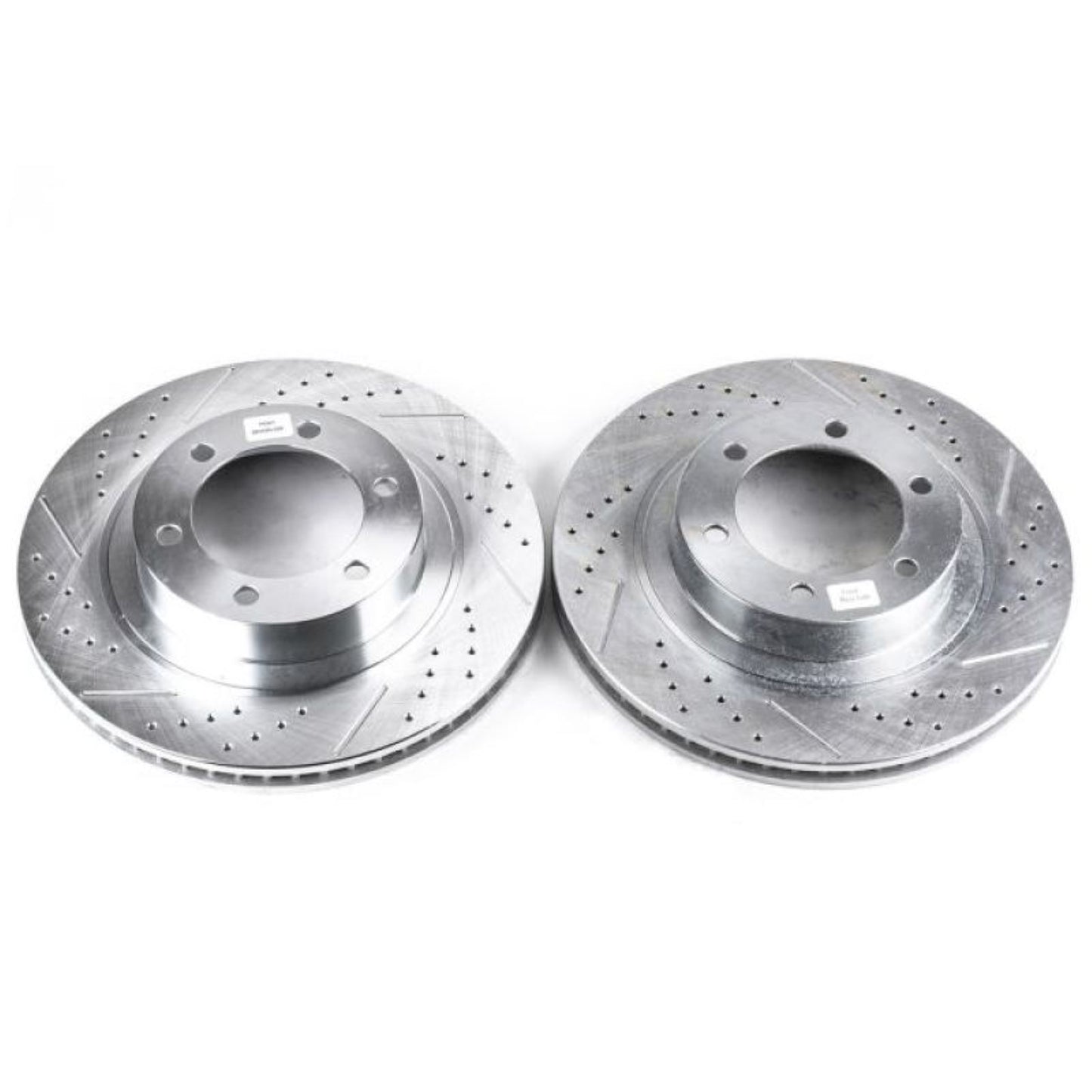 Powerstop Front Evolution Drilled & Slotted Rotors - Pair for 03-09 Lexus GX470 [MPN: psbJBR975XPR]_1844887