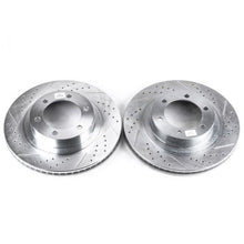 Powerstop Front Evolution Drilled & Slotted Rotors - Pair for 03-09 Lexus GX470 [MPN: psbJBR975XPR]_1844887