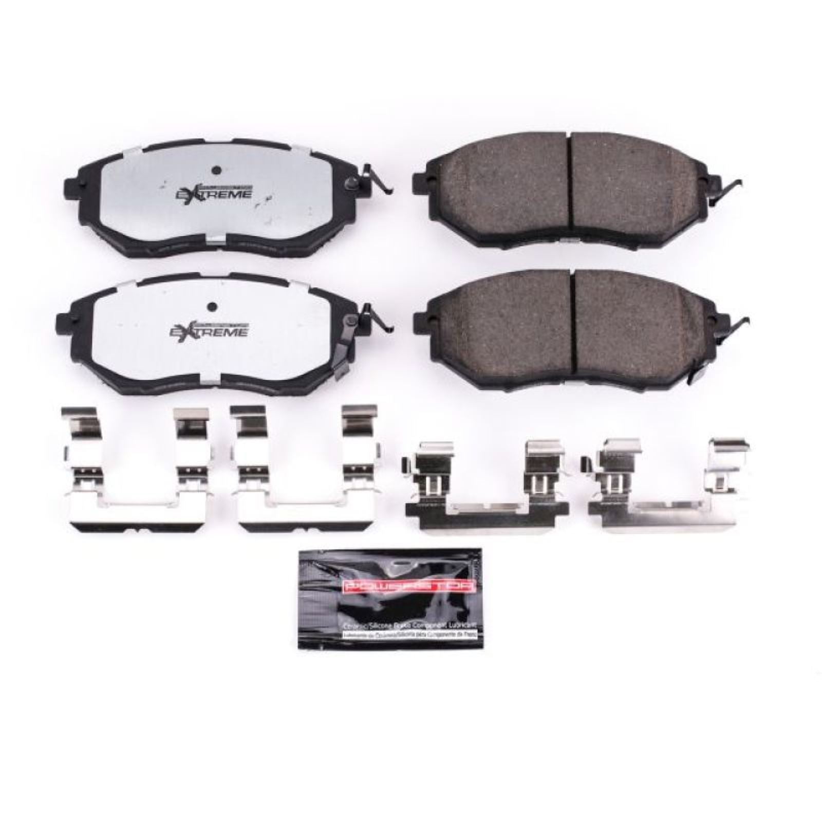 Powerstop Front Z26 Extreme Street Brake Pads w/Hardware for 06-07 Subaru [MPN: psbZ26-1078]_1846186