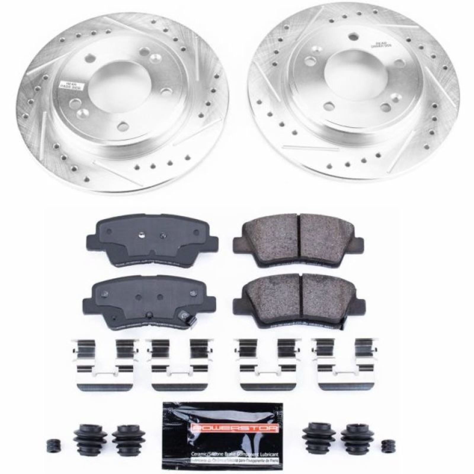 Powerstop Rear Z23 Evolution Sport Brake Kit for 2019 Hyundai Veloster [MPN: psbK8331]_1850070