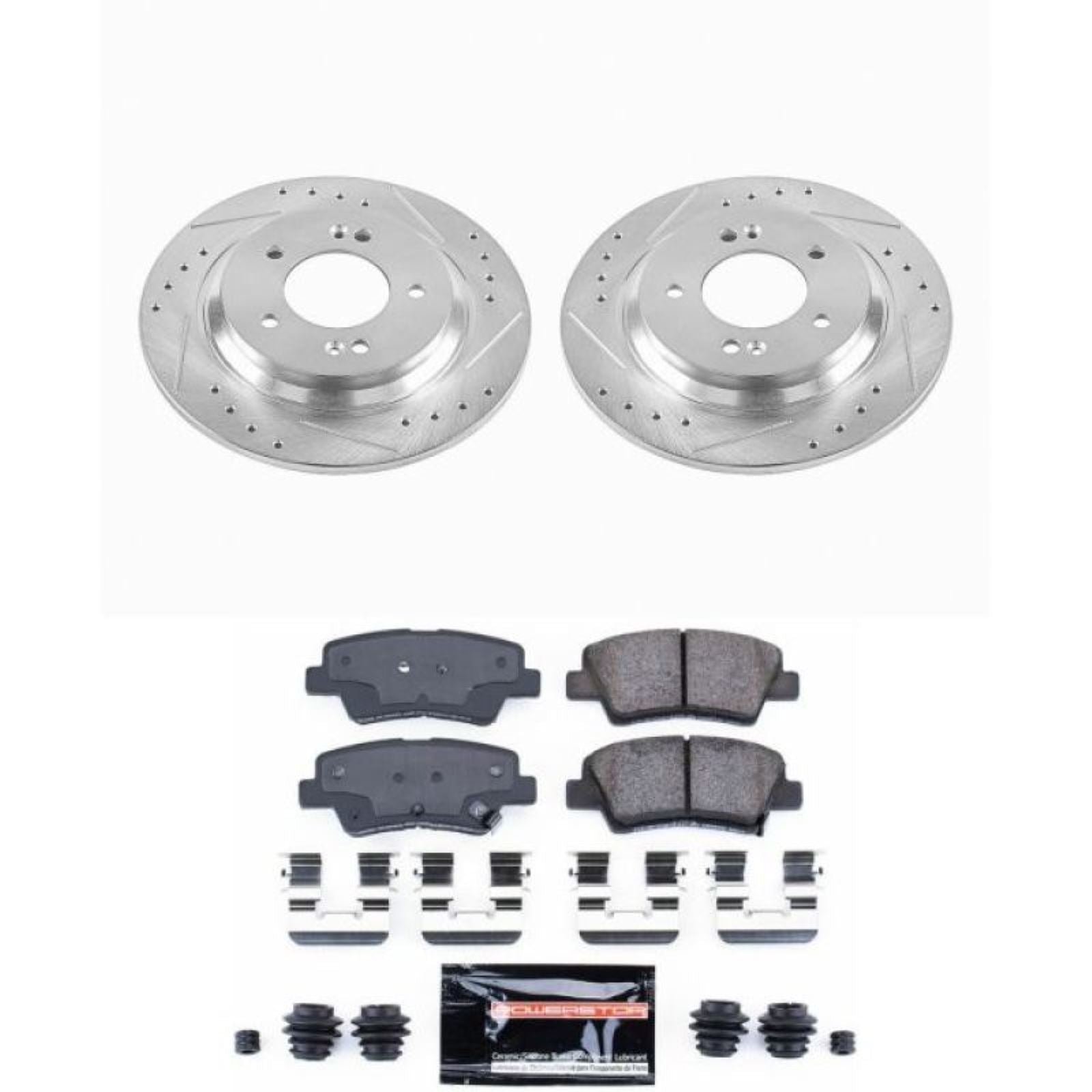 Powerstop Rear Z23 Evolution Sport Brake Kit for 2015 Hyundai Sonata [MPN: psbK6985]_1847033