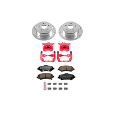 Powerstop Rear Z36 Truck & Tow Brake Kit w/Calipers for 07-17 Jeep Wrangler [MPN: psbKC3090-36]_1849791