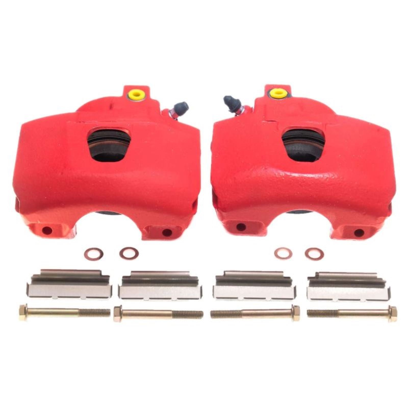 Powerstop Front Red Calipers - Pair for 94-96 Ford Bronco [MPN: psbS4390]_1849367